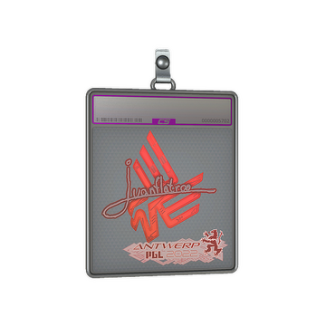 Sticker Slab | juanflatroo (Holo) | Antwerp 2022