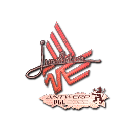 Sticker | juanflatroo (Holo) | Antwerp 2022