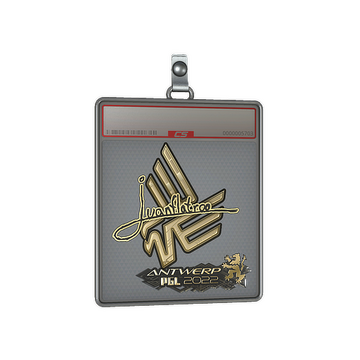 Sticker Slab | juanflatroo (Gold) | Antwerp 2022