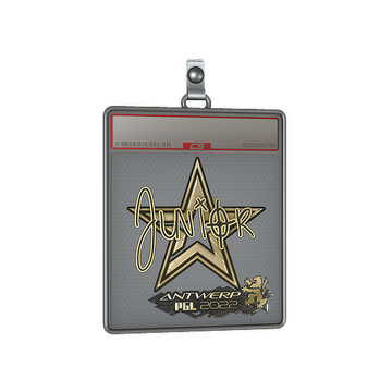 Sticker Slab | junior (Gold) | Antwerp 2022