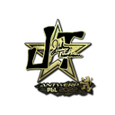 Sticker | JT (Gold) | Antwerp 2022