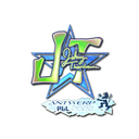 Sticker | JT (Holo) | Antwerp 2022