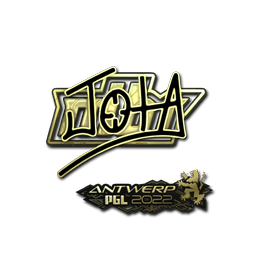 Sticker | JOTA (Gold) | Antwerp 2022