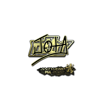 Sticker | JOTA (Gold) | Antwerp 2022