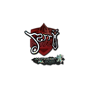 Sticker | Jerry (Glitter) | Antwerp 2022