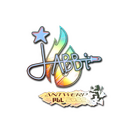 Sticker | jabbi (Holo) | Antwerp 2022