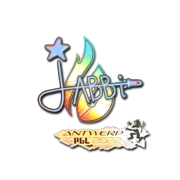 Sticker | jabbi (Holo) | Antwerp 2022