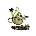 Sticker | jabbi (Gold) | Antwerp 2022