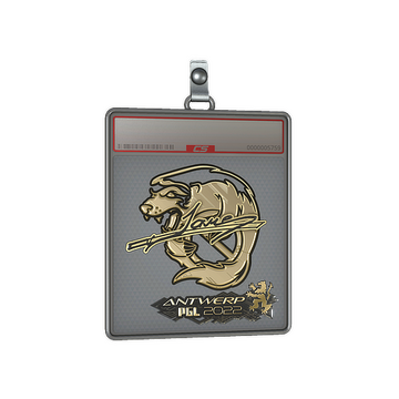 Sticker Slab | Jame (Gold) | Antwerp 2022