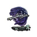 Sticker | Jame (Glitter) | Antwerp 2022