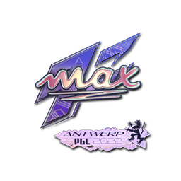 Sticker | max (Holo) | Antwerp 2022