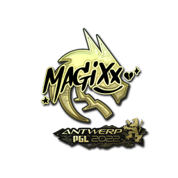 Sticker | magixx (Gold) | Antwerp 2022