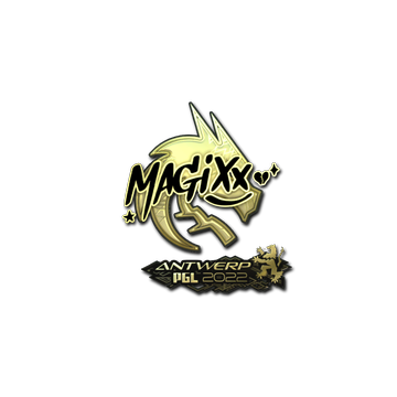 Sticker | magixx (Gold) | Antwerp 2022