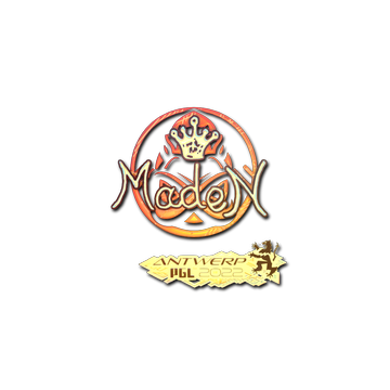 Sticker | maden (Holo) | Antwerp 2022