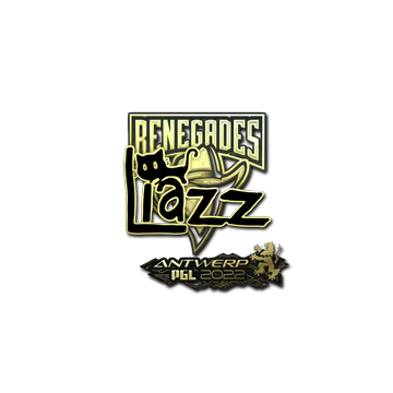 Sticker | Liazz (Gold) | Antwerp 2022