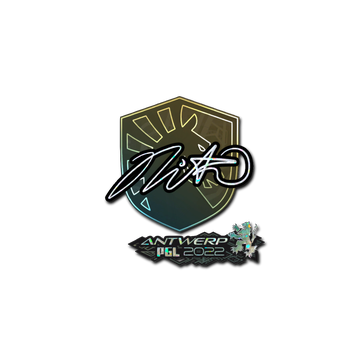 Sticker | nitr0 (Glitter) | Antwerp 2022