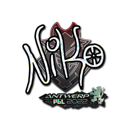 Sticker | NiKo (Glitter) | Antwerp 2022