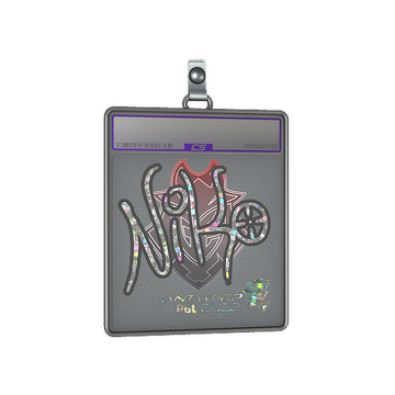 Sticker Slab | NiKo (Glitter) | Antwerp 2022