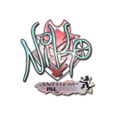 Sticker | NiKo (Holo) | Antwerp 2022