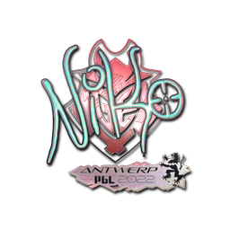 Sticker | NiKo (Holo) | Antwerp 2022