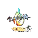 Sticker | nicoodoz (Holo) | Antwerp 2022