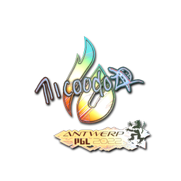 Sticker | nicoodoz (Holo) | Antwerp 2022