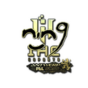 Sticker | nin9 (Gold) | Antwerp 2022