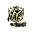Sticker | NAF (Gold) | Antwerp 2022
