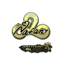 Sticker | nafany (Gold) | Antwerp 2022