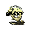 Sticker | qikert (Gold) | Antwerp 2022