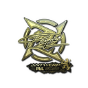 Sticker | Plopski (Gold) | Antwerp 2022