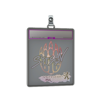 Sticker Slab | syrsoN (Holo) | Antwerp 2022