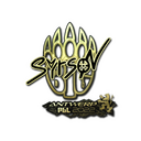 Sticker | syrsoN (Gold) | Antwerp 2022