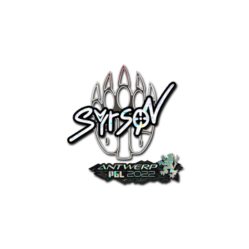 Sticker | syrsoN (Glitter) | Antwerp 2022