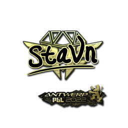Sticker | stavn (Gold) | Antwerp 2022