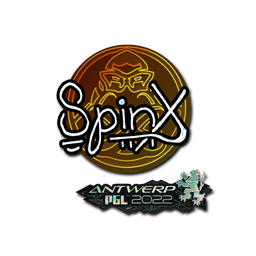 Sticker | Spinx (Glitter) | Antwerp 2022