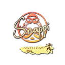 Sticker | Snappi (Holo) | Antwerp 2022