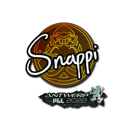 Sticker | Snappi (Glitter) | Antwerp 2022