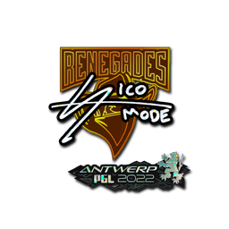 Sticker | sico (Glitter) | Antwerp 2022