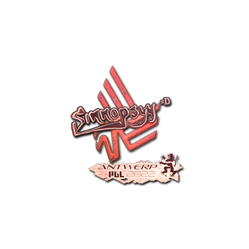 Sticker | sinnopsyy (Holo) | Antwerp 2022
