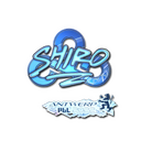 Sticker | sh1ro (Holo) | Antwerp 2022