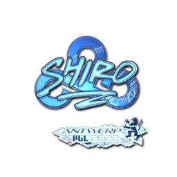 Sticker | sh1ro (Holo) | Antwerp 2022