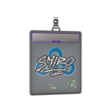 Sticker Slab | sh1ro (Glitter) | Antwerp 2022