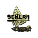 Sticker | SENER1 (Gold) | Antwerp 2022