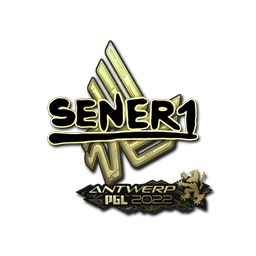 Sticker | SENER1 (Gold) | Antwerp 2022