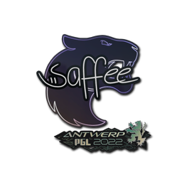 Sticker | saffee | Antwerp 2022