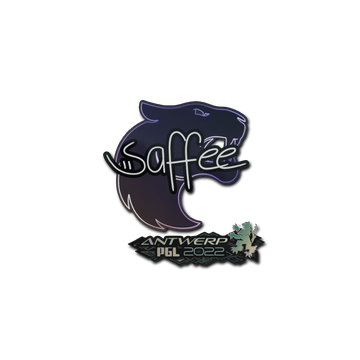 Sticker | saffee | Antwerp 2022