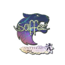 Sticker | saffee (Holo) | Antwerp 2022