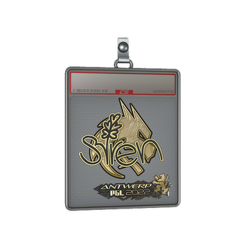 Sticker Slab | S1ren (Gold) | Antwerp 2022