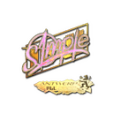 Sticker | s1mple (Holo) | Antwerp 2022